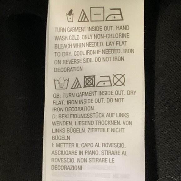 Quacker Factory Top Embroidered Roses  Rhinestones Sz L Black #20A - Picture 8 of 9